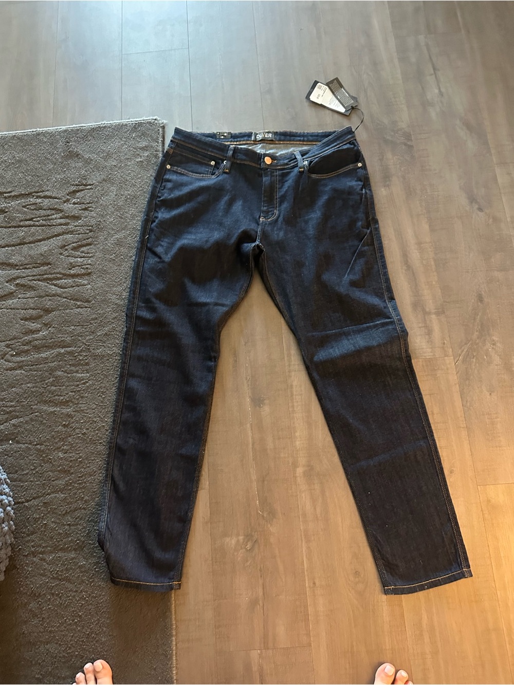 Dark Blue Men’s Jeans - Classic Slim Fit